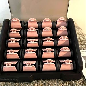 Hair rollers. Remington, heated